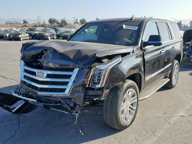 1GYS3AKJ9HR285133 - 2017 CADILLAC ESCALADE BLACK photo 2