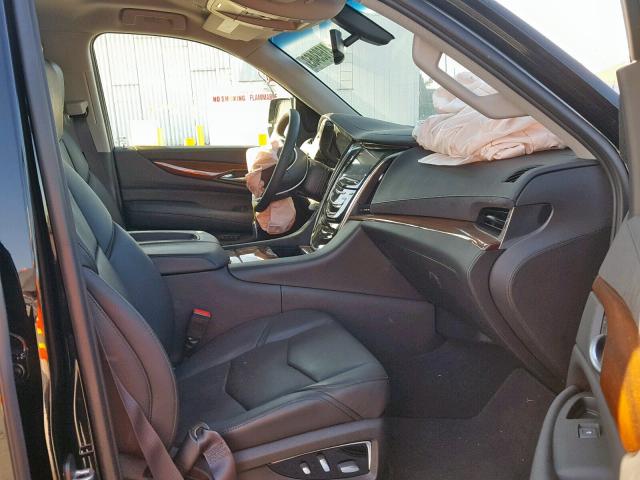 1GYS3AKJ9HR285133 - 2017 CADILLAC ESCALADE BLACK photo 5