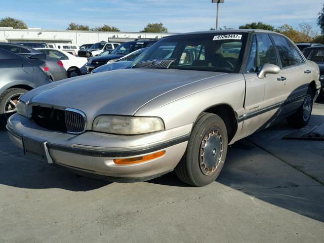 1G4HP52K8WH462127 - 1998 BUICK LESABRE CU SILVER photo 2