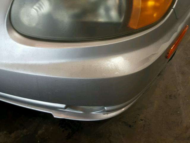 KMHCG35C04U278789 - 2004 HYUNDAI ACCENT GL SILVER photo 9