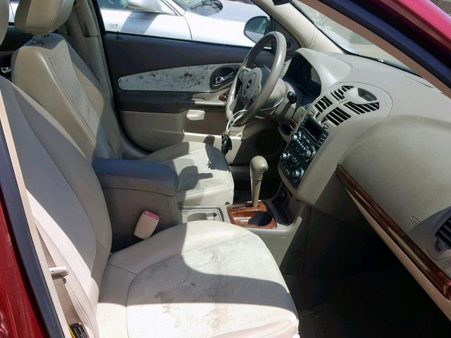 1G1ZU64864F177212 - 2004 CHEVROLET MALIBU MAX 栗色 照片 5