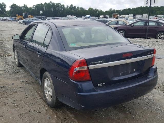 1G1ZT52814F149141 - 2004 CHEVROLET MALIBU LS BLUE photo 3