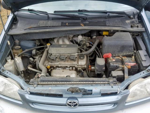 4T3ZF13CXYU251147 - 2000 TOYOTA SIENNA LE TEAL photo 7