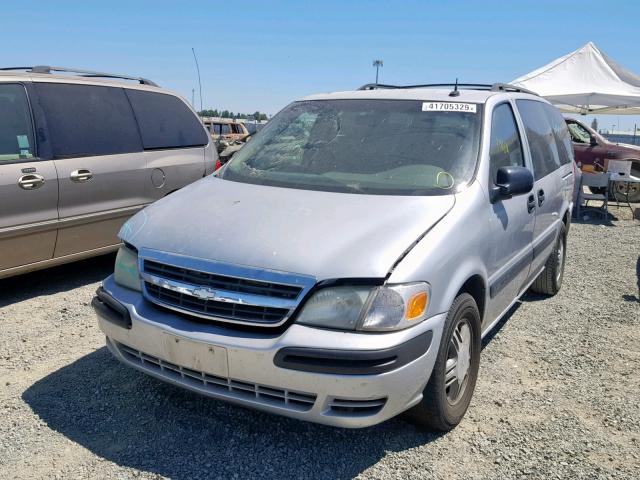 1GNDX03E93D126351 - 2003 CHEVROLET VENTURE SILVER photo 2