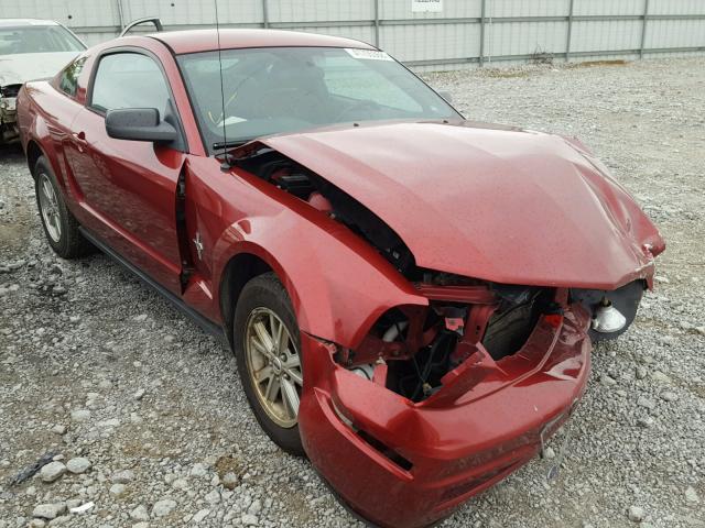 1ZVFT80N365235898 - 2006 FORD MUSTANG MAROON photo 1