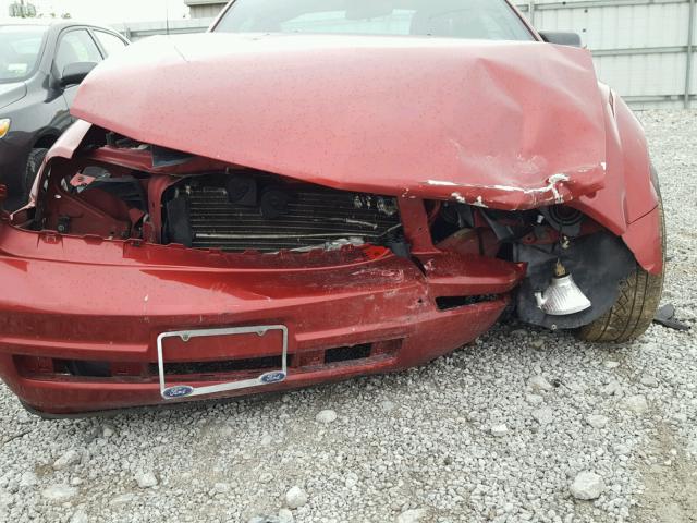 1ZVFT80N365235898 - 2006 FORD MUSTANG MAROON photo 9