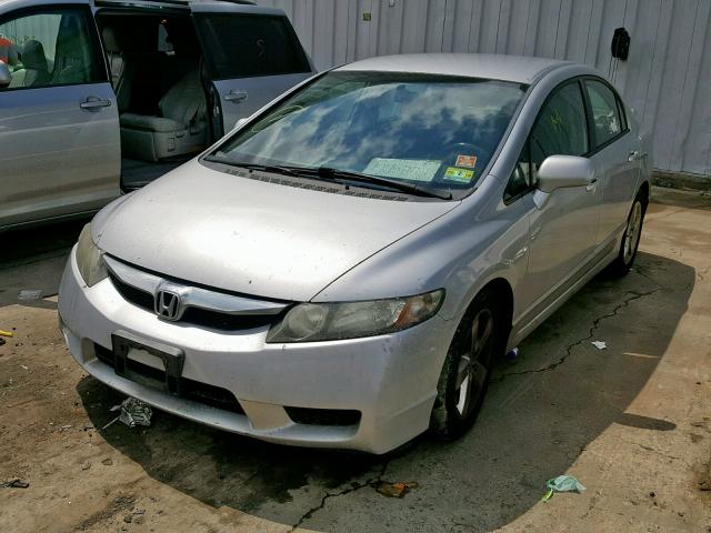 2HGFA1F64AH555864 - 2010 HONDA CIVIC LX-S فضي صورة 2