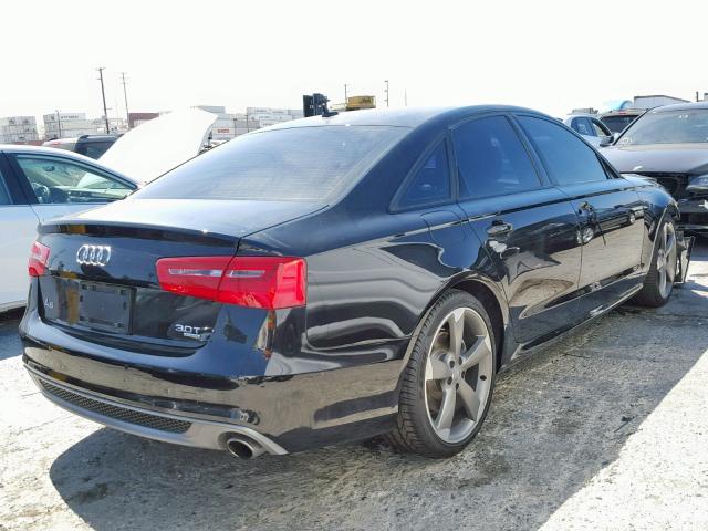 WAUHGAFC7FN018185 - 2015 AUDI A6 PRESTIG BLACK photo 4