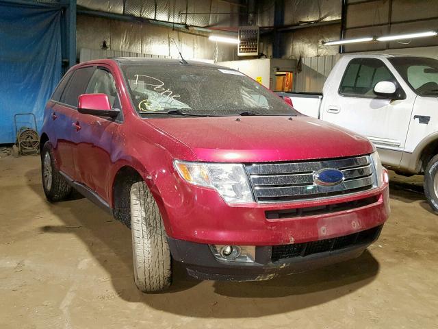 2FMDK49C57BB01202 - 2007 FORD EDGE SEL P RED photo 1