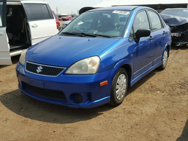 JS2RA62S165303814 - 2006 SUZUKI AERIO BLUE photo 2