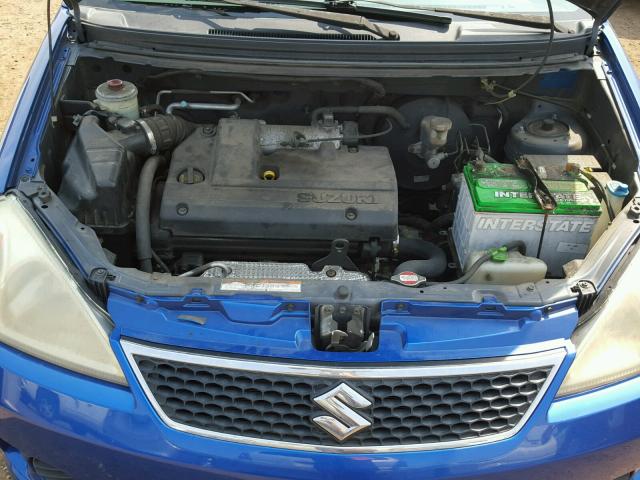 JS2RA62S165303814 - 2006 SUZUKI AERIO BLUE photo 7