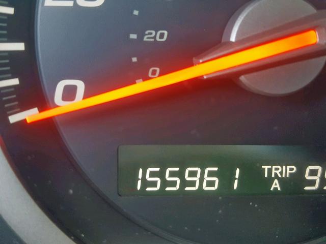 5FNYF18527B029857 - 2007 HONDA PILOT EXL BURGUNDY photo 8