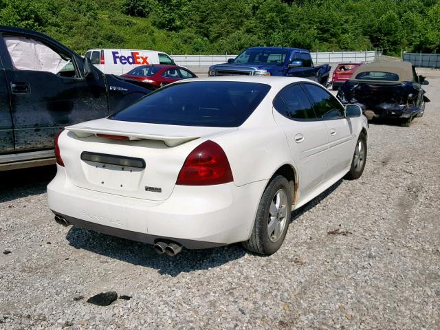 2G2WP552561125672 - 2006 PONTIAC GRAND PRIX WHITE photo 4