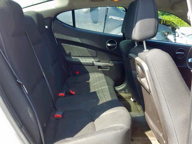 2G2WP552561125672 - 2006 PONTIAC GRAND PRIX WHITE photo 6