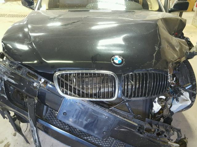 WBAHN83557DT76526 - 2007 BMW 750 BLACK photo 7