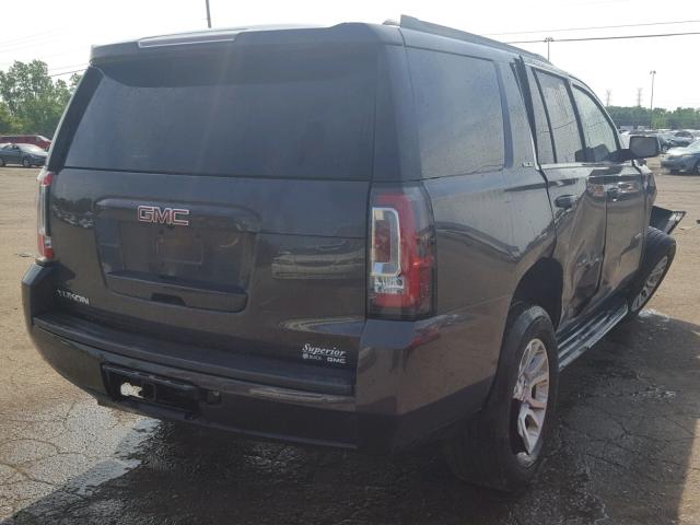 1GKS2AKC8GR346632 - 2016 GMC YUKON SLE GRAY photo 4