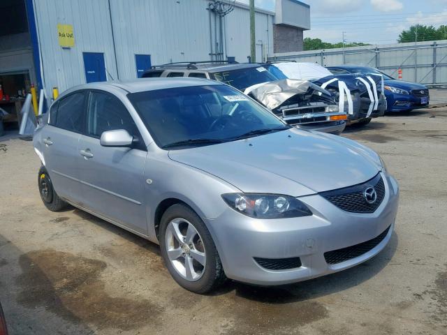 JM1BK12F961535048 - 2006 MAZDA 3 I GRAY photo 1