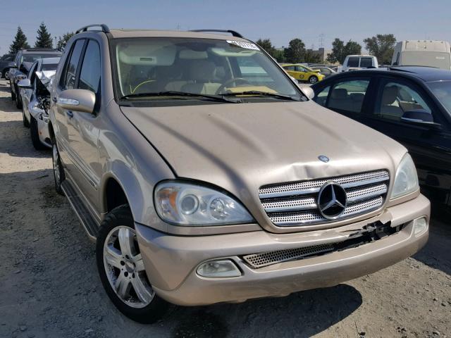 4JGAB57E95A557998 - 2005 MERCEDES-BENZ ML 350 GOLD photo 1