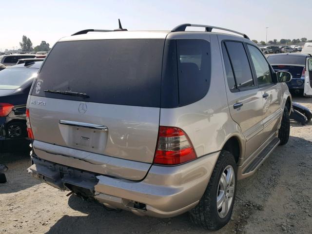 4JGAB57E95A557998 - 2005 MERCEDES-BENZ ML 350 GOLD photo 4