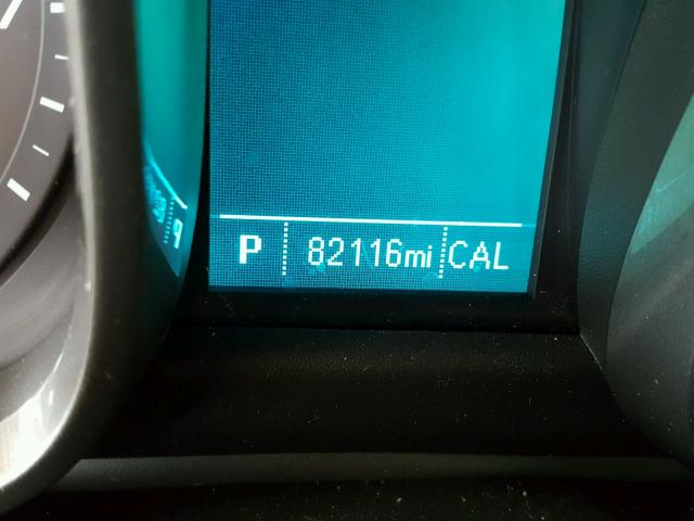 1G11C5SA8DF348252 - 2013 CHEVROLET MALIBU 1LT BLACK photo 8