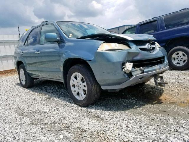 2HNYD18635H548481 - 2005 ACURA MDX TOURIN BLUE photo 1