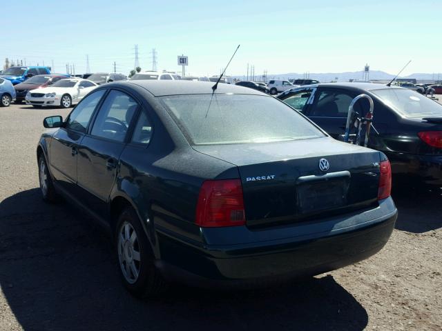 WVWPD63B5XE509596 - 1999 VOLKSWAGEN PASSAT GLX 绿色 照片 3