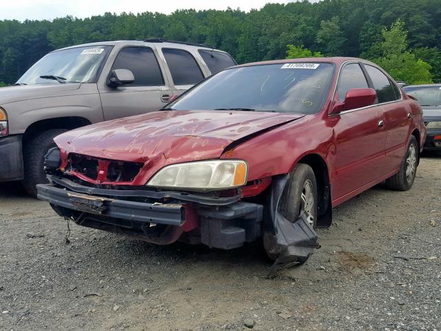 19UUA5657XA032299 - 1999 ACURA 3.2TL RED photo 2