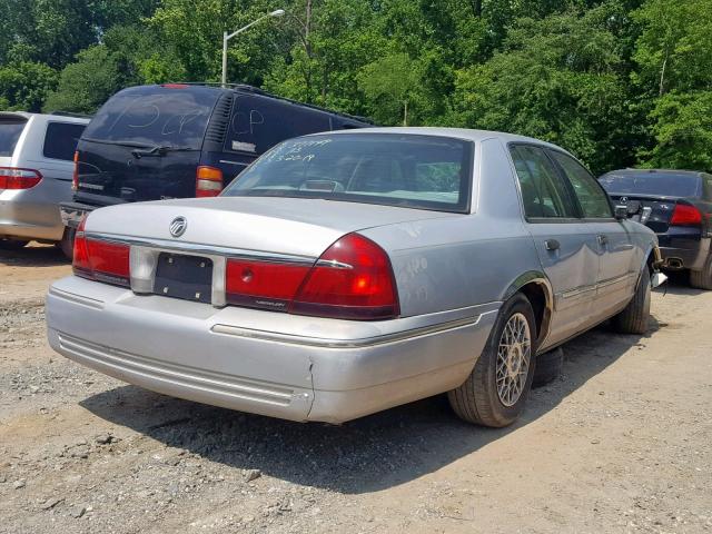 2MEFM74W4WX688048 - 1998 MERCURY GRAND MARQ SILVER photo 4