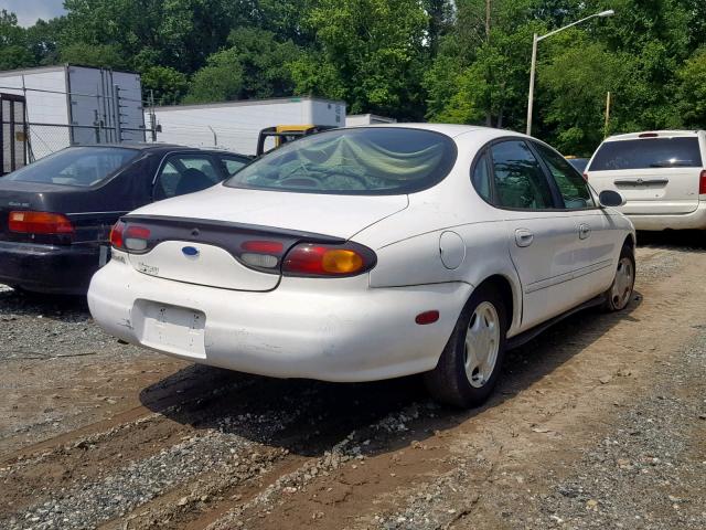 1FALP52U4VG240579 - 1997 FORD TAURUS GL WHITE photo 4