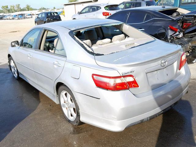 4T1BE46KX7U522658 - 2007 TOYOTA CAMRY NEW SILVER photo 3