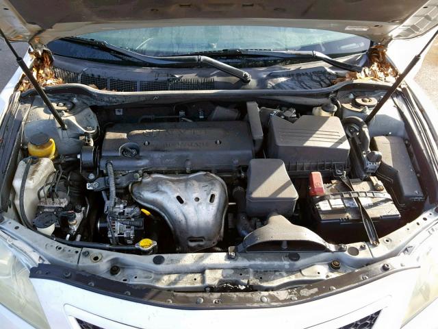 4T1BE46KX7U522658 - 2007 TOYOTA CAMRY NEW SILVER photo 7