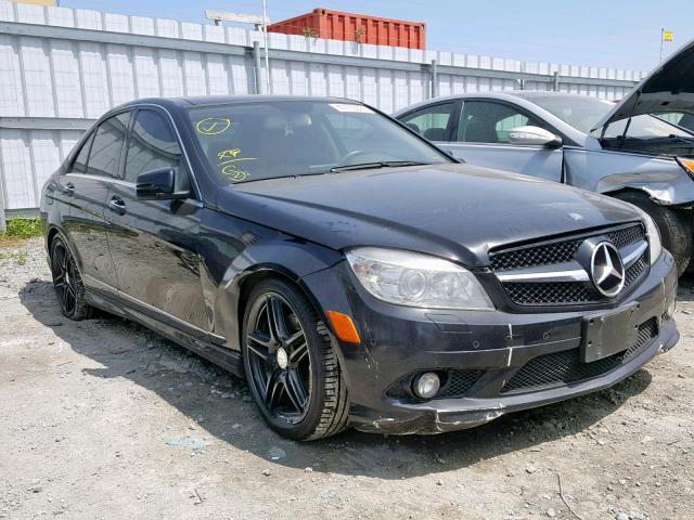 WDDGF8HB9AF484739 - 2010 MERCEDES-BENZ C 350 4MAT BLACK photo 1