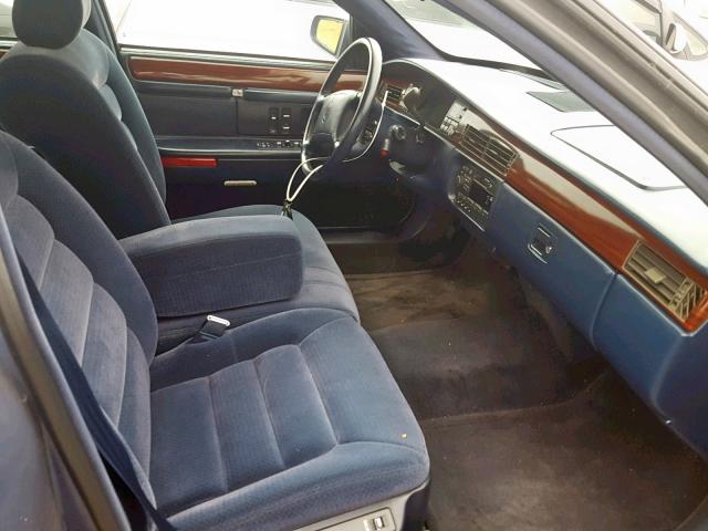 1G6KD52YXTU233963 - 1996 CADILLAC DEVILLE BLUE photo 5