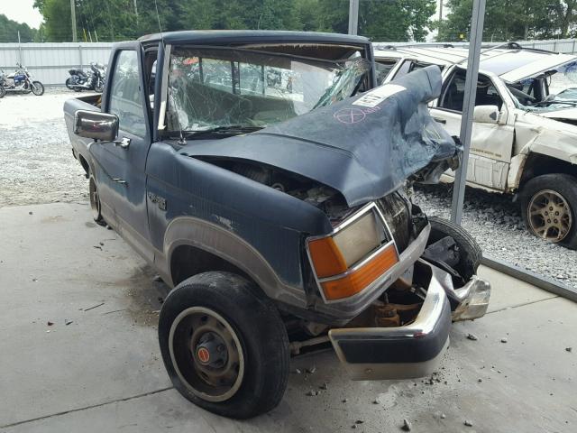 1FTCR10AXKUC12675 - 1989 FORD RANGER BLUE photo 1