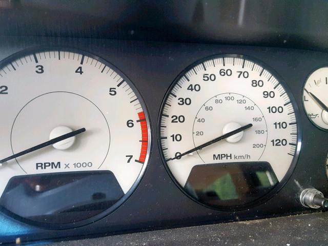 1J4GW58J52C143044 - 2002 JEEP GRAND CHER GRAY photo 8