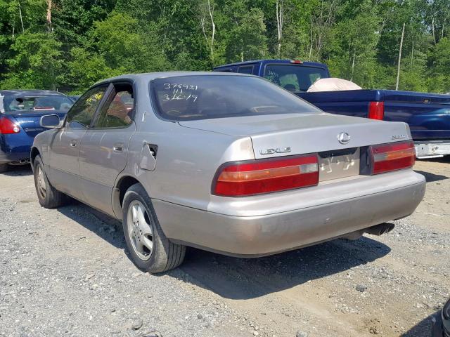 JT8BF12GXT0134282 - 1996 LEXUS ES 300 BEIGE photo 3