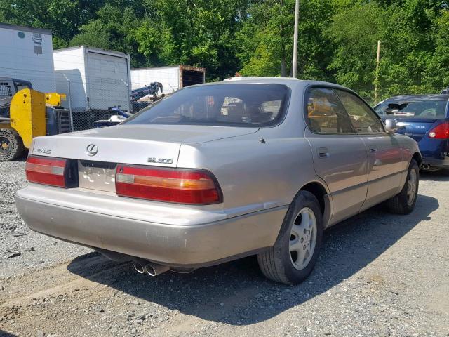 JT8BF12GXT0134282 - 1996 LEXUS ES 300 BEIGE photo 4