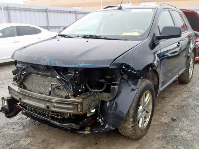 2FMDK36C19BA97845 - 2009 FORD EDGE SE BLACK photo 2