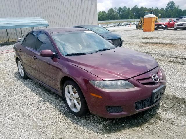 1YVHP80C185M34959 - 2008 MAZDA 6 I PURPLE photo 1