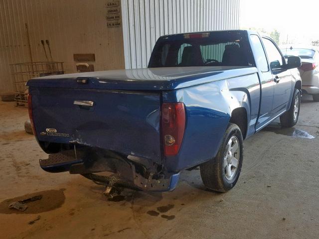 1GCESCF98C8123672 - 2012 CHEVROLET COLORADO L BLUE photo 4