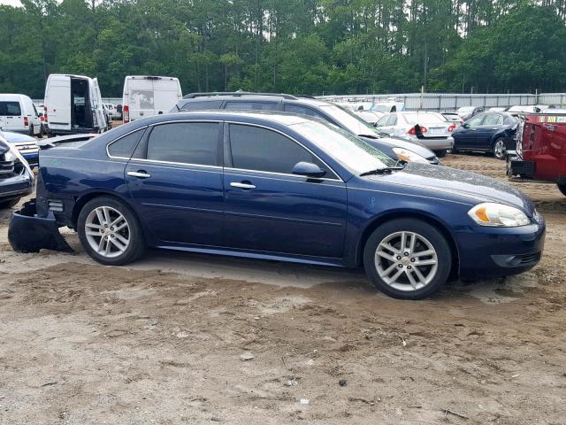 2G1WC5EM9B1178810 - 2011 CHEVROLET IMPALA LTZ BLUE photo 9