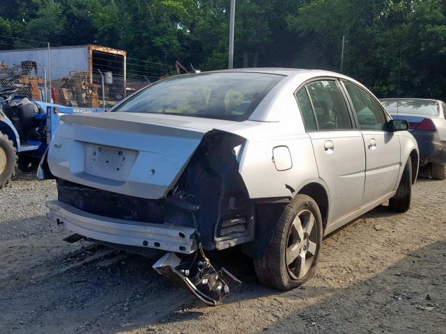 1G8AL55F96Z121260 - 2006 SATURN ION LEVEL SILVER photo 4