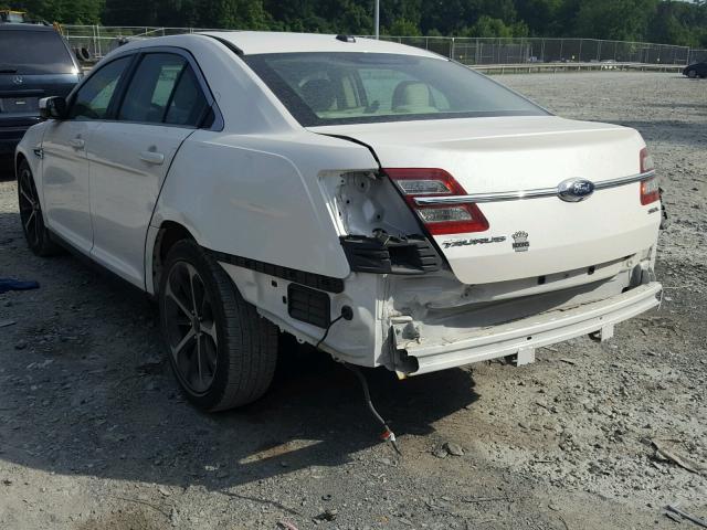 1FAHP2E89FG194834 - 2015 FORD TAURUS SEL WHITE photo 3