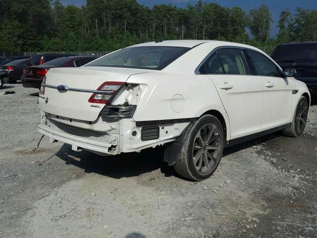 1FAHP2E89FG194834 - 2015 FORD TAURUS SEL WHITE photo 4