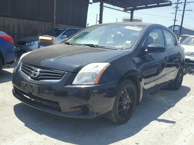 3N1AB6AP2CL665991 - 2012 NISSAN SENTRA 2.0 BLACK photo 2