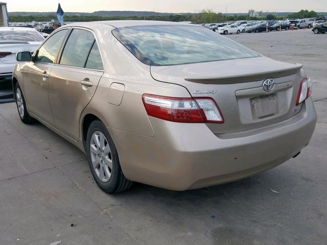 JTNBB46K573021529 - 2007 TOYOTA CAMRY NEW GOLD photo 3