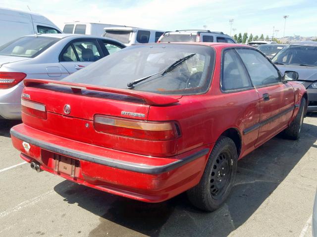 JH4DA9447PS000462 - 1993 ACURA INTEGRA RS RED photo 4