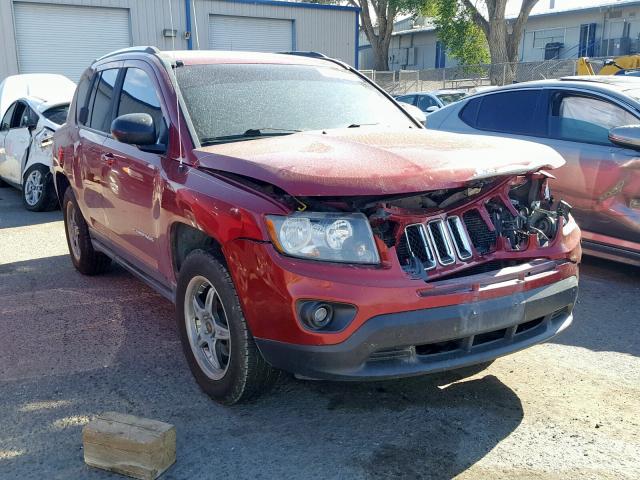 1C4NJDBB3ED565531 - 2014 JEEP COMPASS SP წითელი ფოტო 1