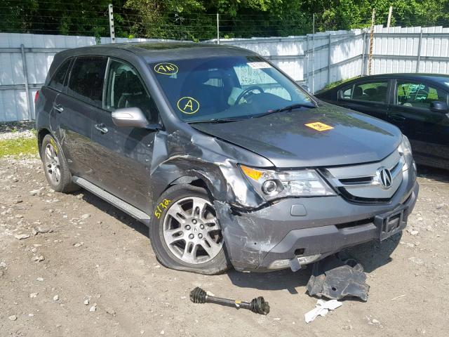 2HNYD28248H002764 - 2008 ACURA MDX GRAY photo 1