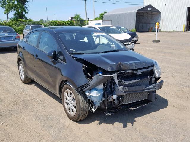 KNADM4A31H6112933 - 2017 KIA RIO LX BLACK photo 1